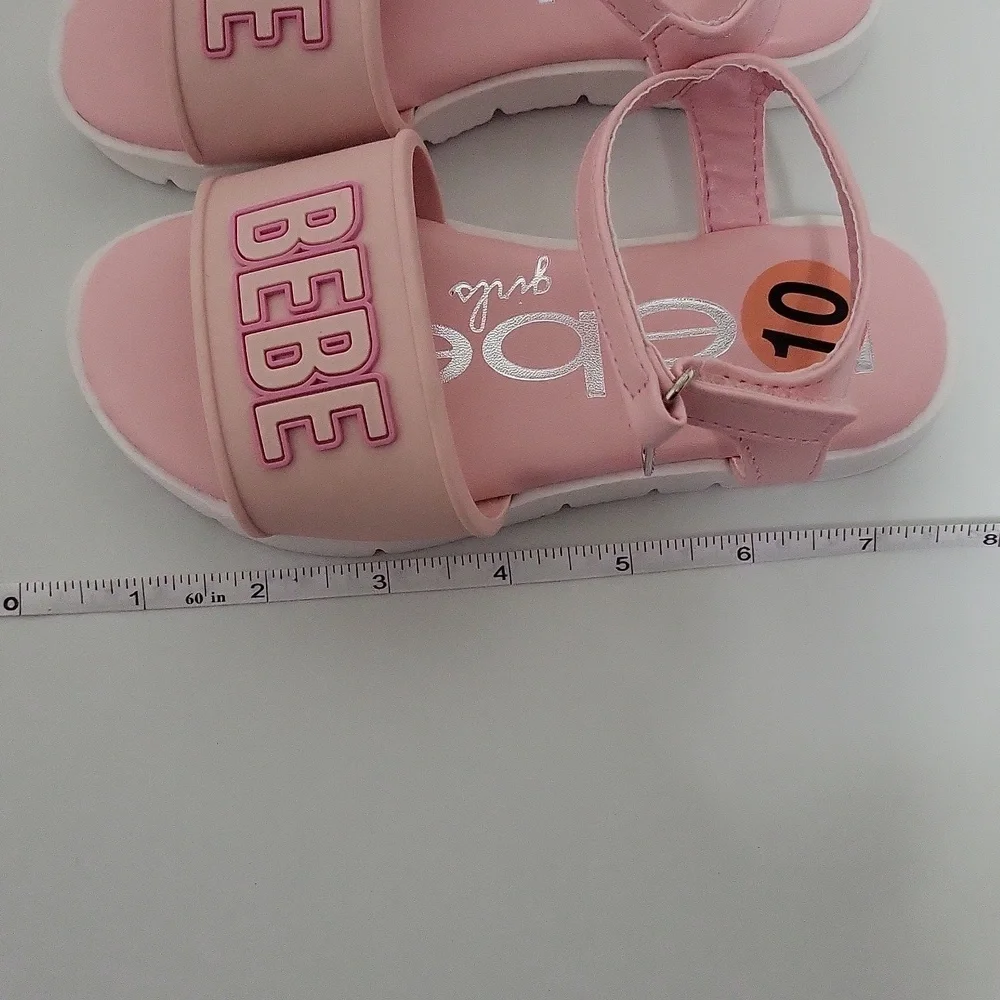 NWOT Bebe Kids Light Pink Sandals